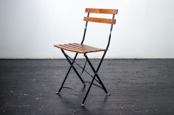 Chair, Gardern Steel & Wood