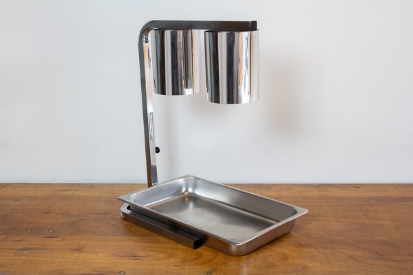 Heat Lamp, With Drip Tray Stainless